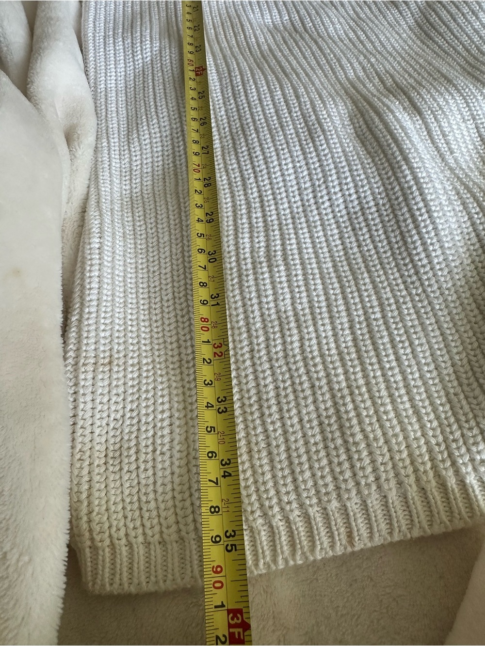 VTG White Cotton Crochet Knit Maxi Skirt Summer Vacation Beach Resort Size S - Picture 6 of 6